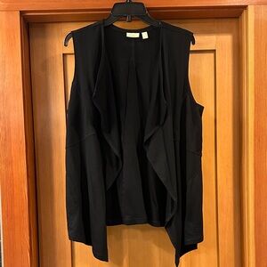 Black Sleeveless Vest from Logo Lounge